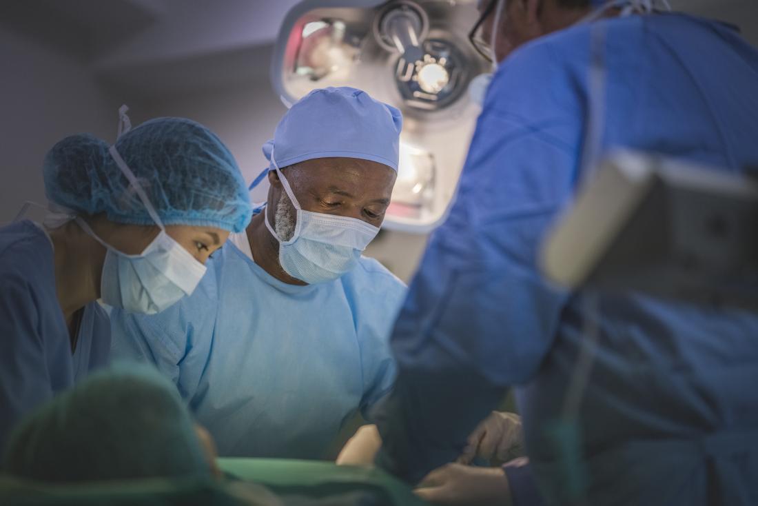 Healthcare providers may recommend surgery to treat prostate cancer.