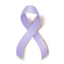 Testicular cancer ribbon