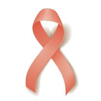 Uterine or endometrial cancer ribbon