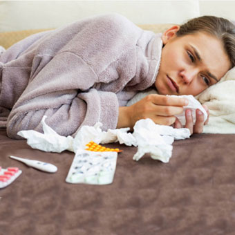 Fatigue is a common cold symptom.