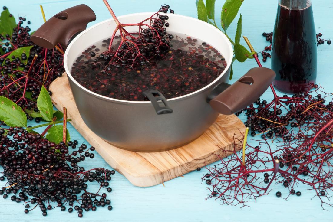 benefits of elderberry boiling