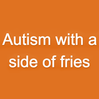 autism with a side of fries logo