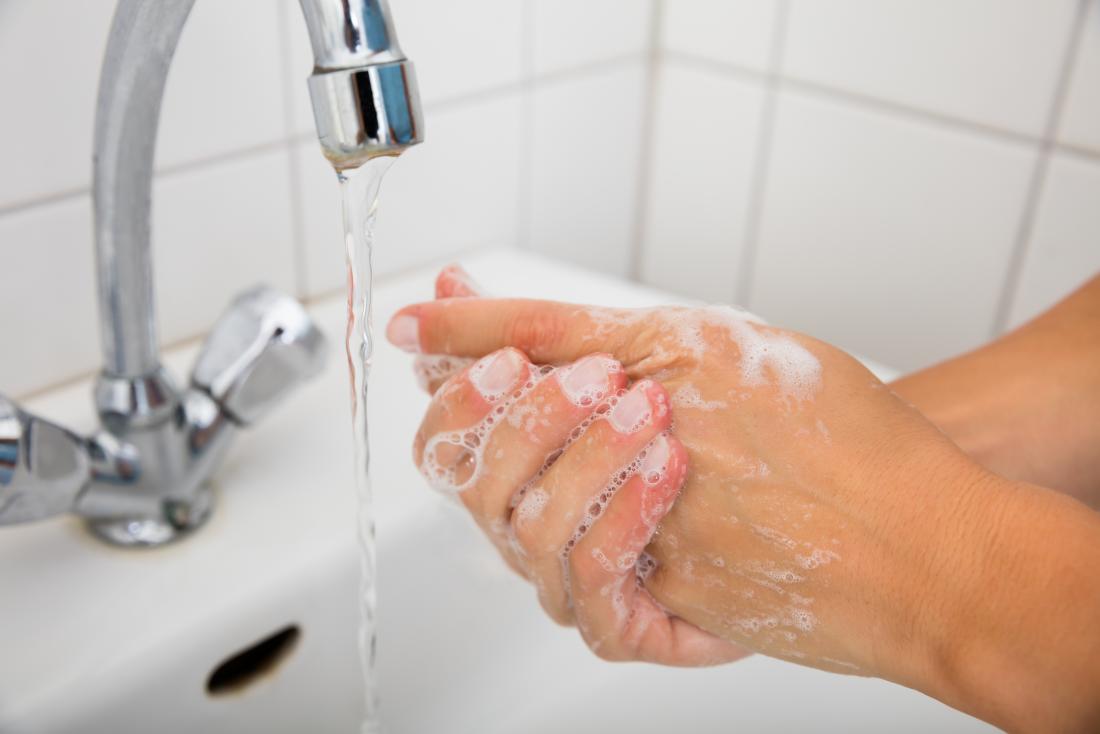 Babies and cold sores can be prevented by washing hands