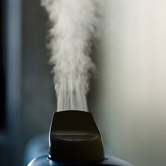 A simple home remedy to help withper respiratory infections is to breathe steamed air from humidifier.