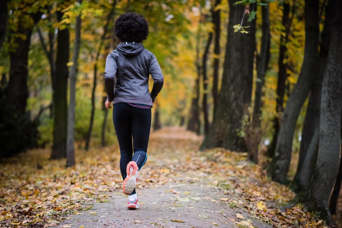 People who walk or run for exercise may be at risk of plantar fasciitis.