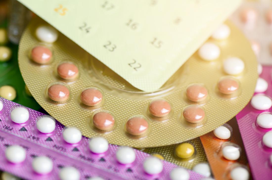 Packs of birth control pills for menopause symptoms