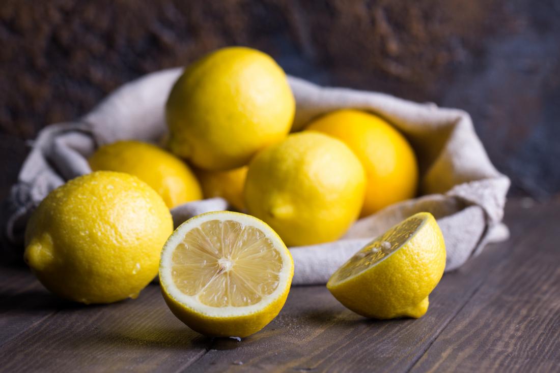Healthiest fruits lemons