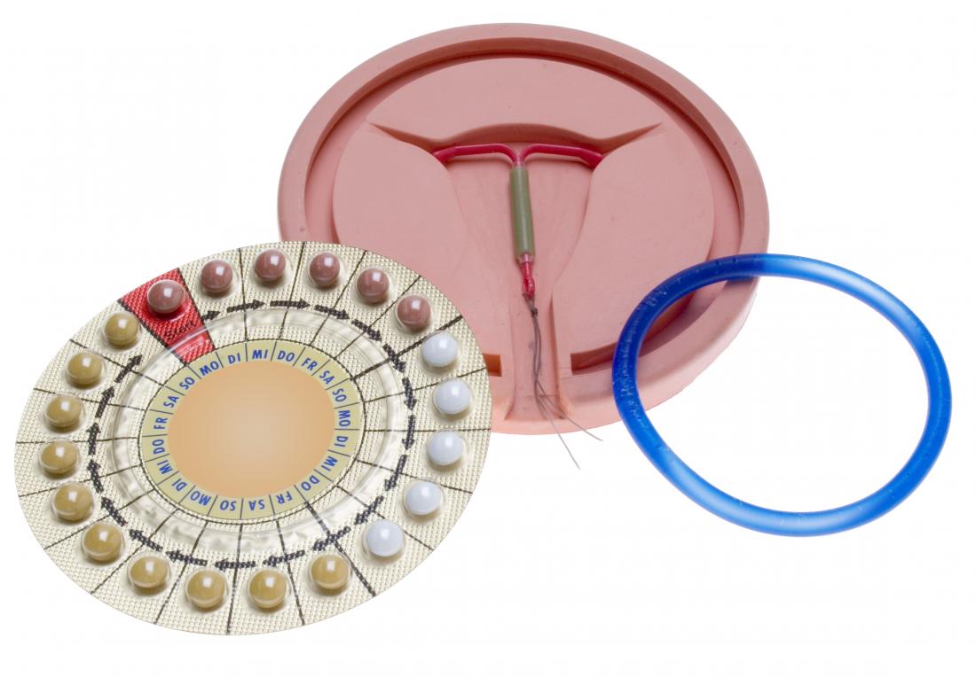 contraceptive pills IUD and vaginal ring