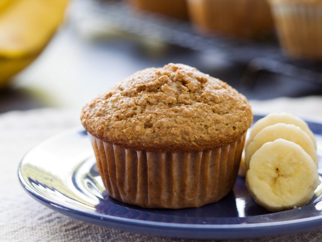 Gluten-free banana muffins