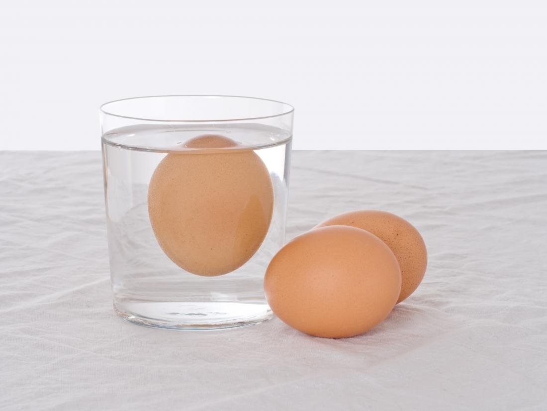 Egg float test