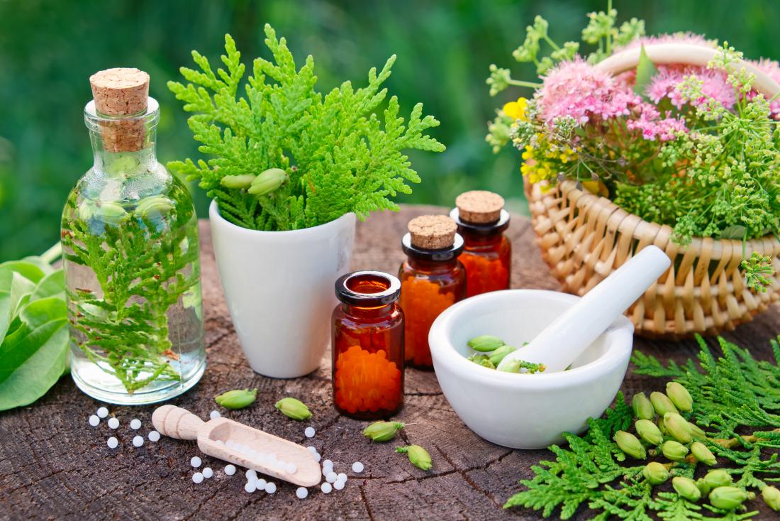 A variety of homeopathic remedies which may be used for asthma