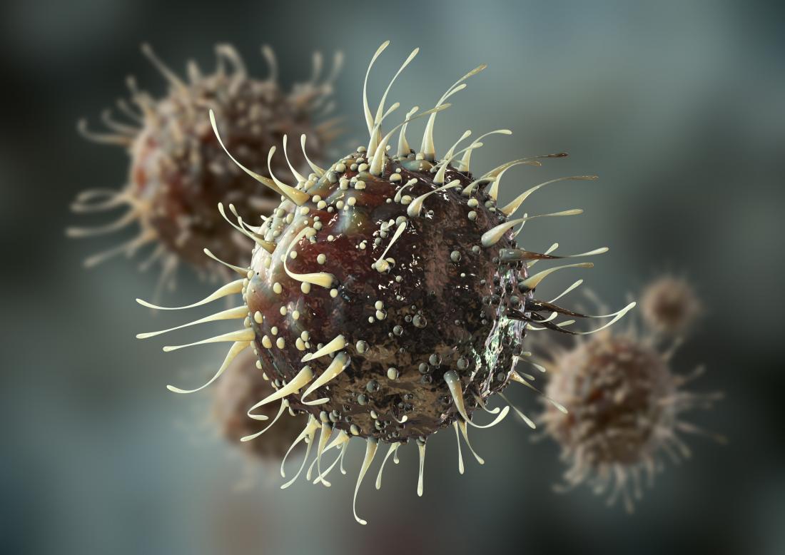 concept image of virus