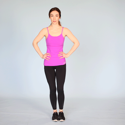 Hip abduction stretch and exercise gif.
