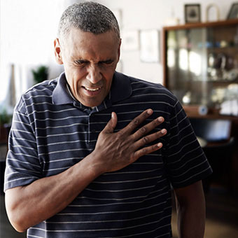 Angina or chest pain is a symptom of congestive heart failure.