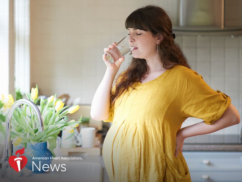 News Picture: AHA News: Summer Heat Brings Special Health Risks for Pregnant Women