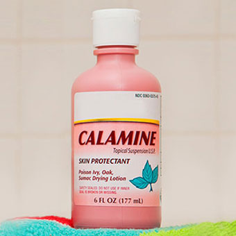 A bottle of Calamine lotion.