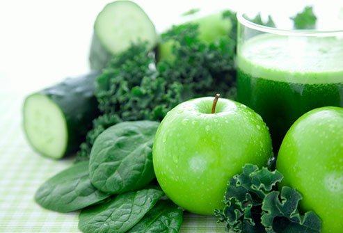 Fruits and vegetables can act as natural laxatives.