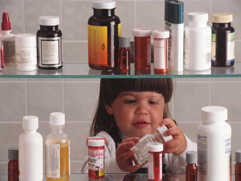 News Picture: Survey Urges Grandparents to Lock Down Their Meds When Kids Visit