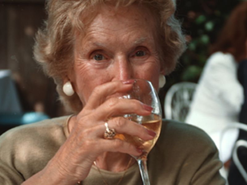News Picture: It's Not Just College Kids: Many Seniors Are Binge Drinking, Too