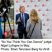 News Picture: AHA News: So You Think You Can Survive a Heart Attack? Nigel Lythgoe Tells His Story