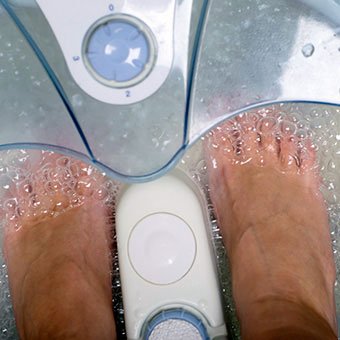 Home remedies for ingrown toenails can include foot baths.