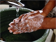 News Picture: Why Hand-Washing Beats Hand Sanitizers