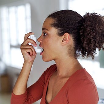 Coughing is a symptom of asthma, a disease that should be monitored by a doctor.