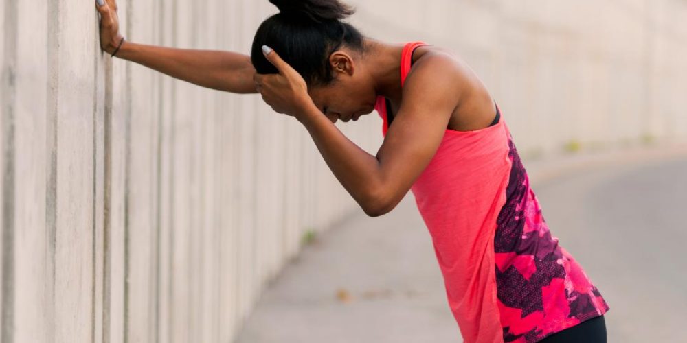 What causes dizziness after a workout?