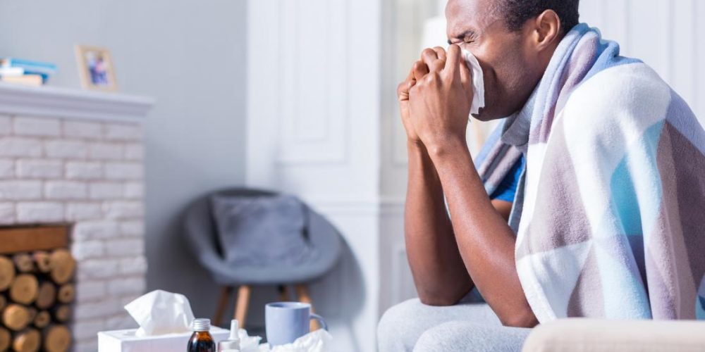 What are the signs of an upper respiratory infection?