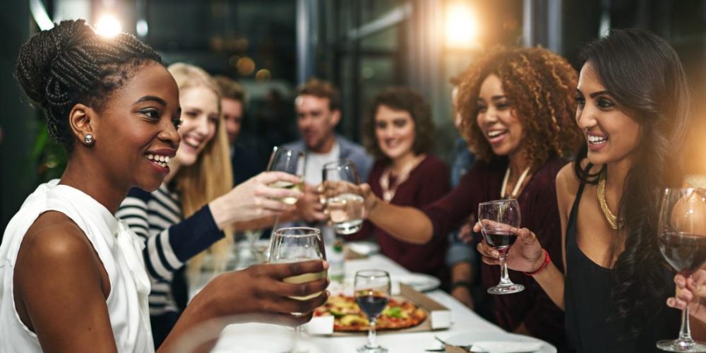 Moderate drinking tied to lower risk of hospitalization